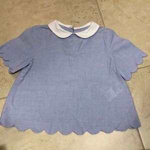Jacadi girls size 4a blouse